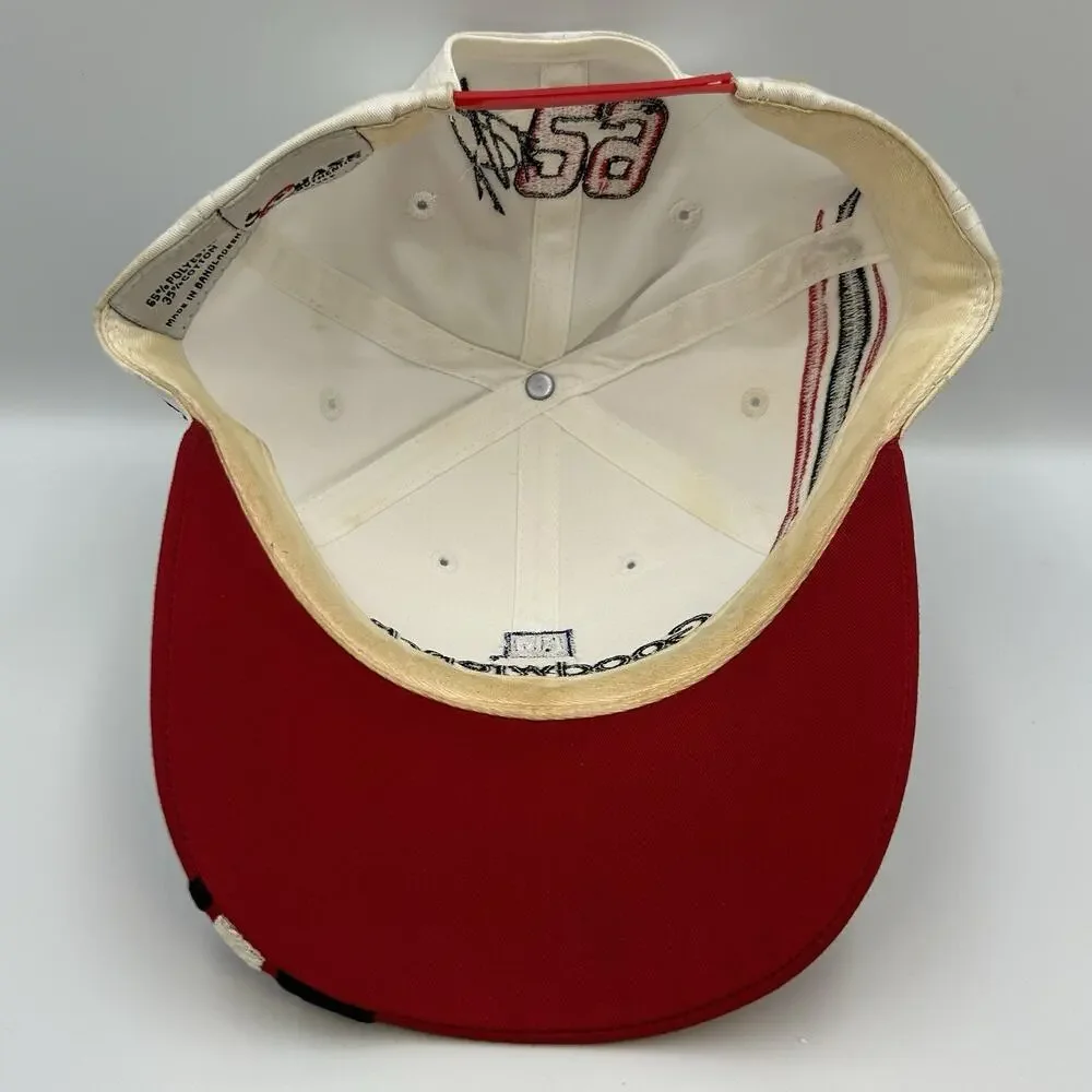 Vintage GM Goodwrench Service Plus Snapback Hat Chase Authentics NASCAR W3